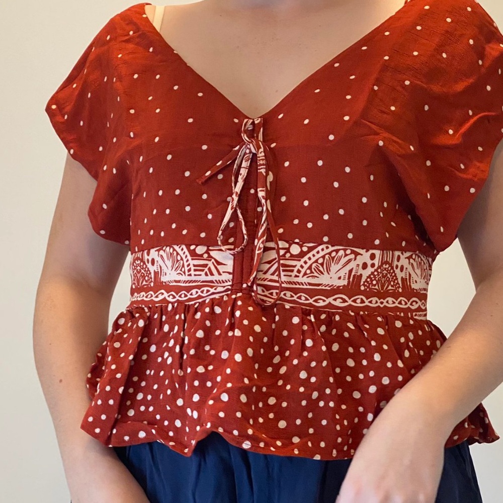 Free people Bohemian shirt